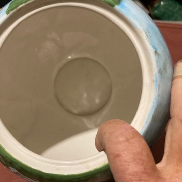 Rare Fitz & Floyd Santa Christmas cookie jar - Picture 5 of 8